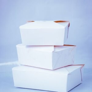 Pack Hub White Lunch Packs Stacked