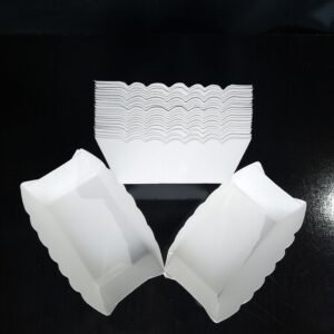 Small White Boat Tray