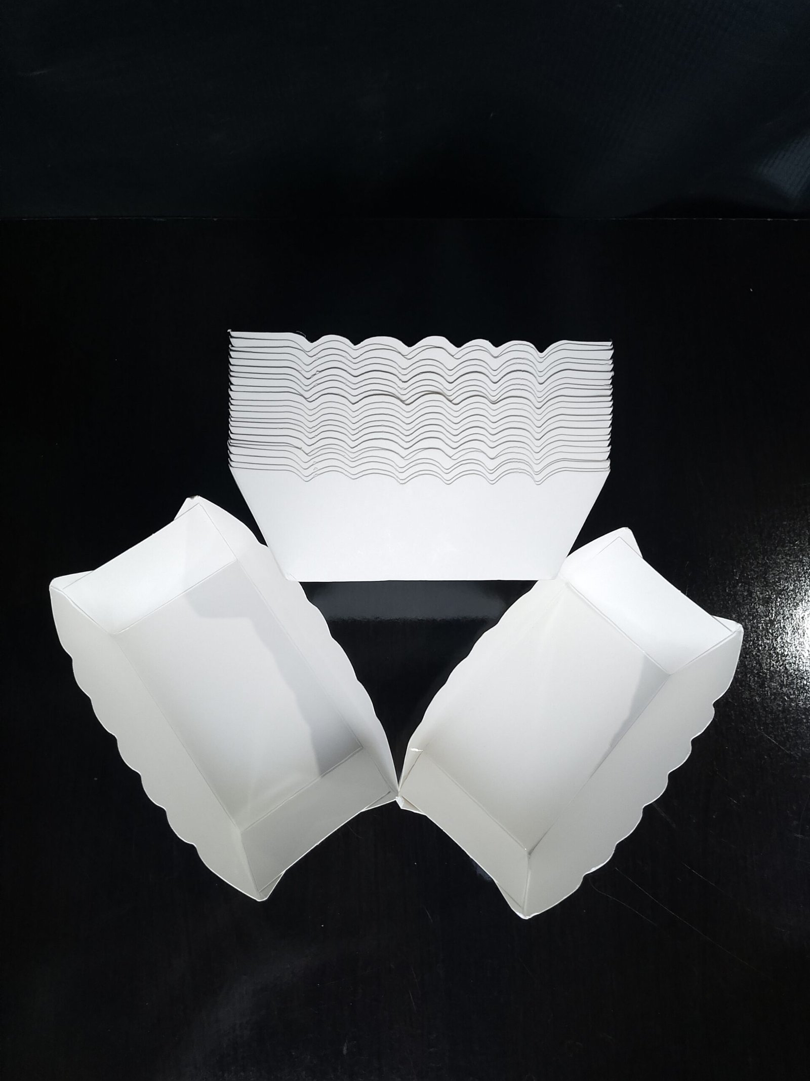 Small White Boat Tray