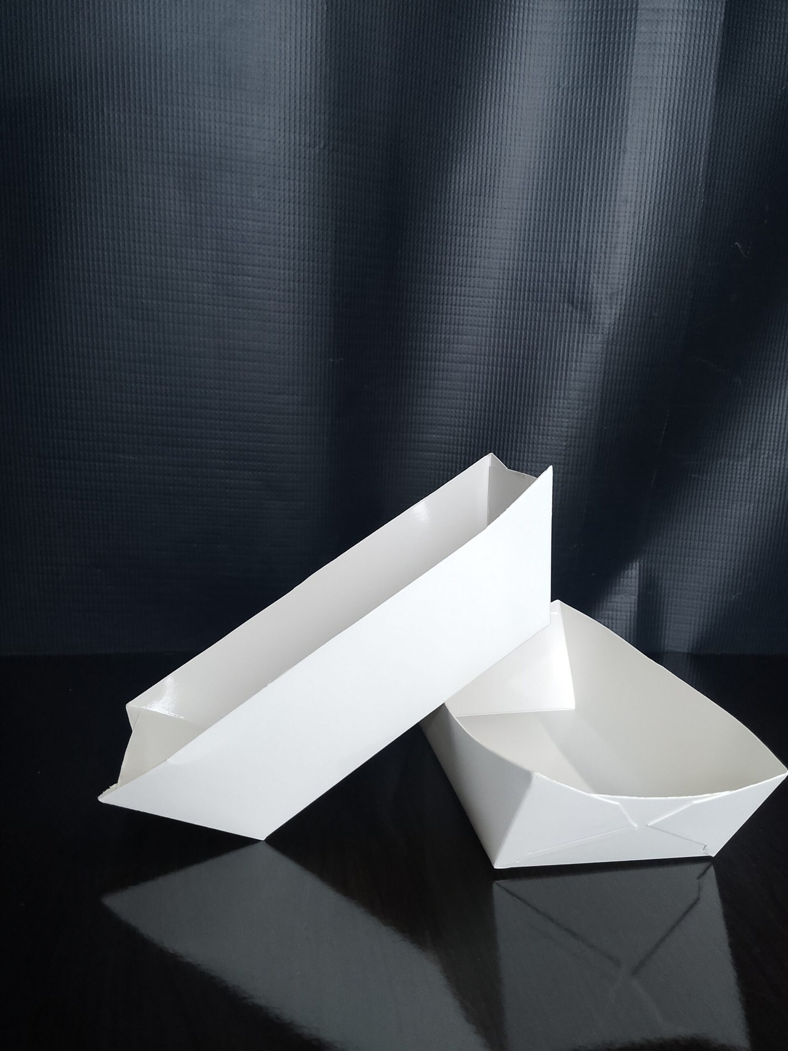 Large White Boat Tray - Image 2