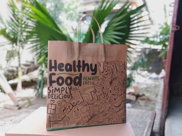 Good Time Kraft (Brown) Gift Bag (Twisted Handle) - Image 2