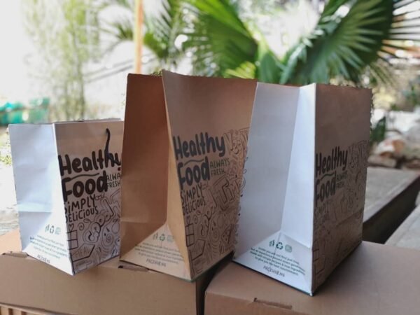 Good Time Kraft (Brown) Take Out Bag - Image 2