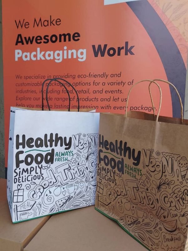 Good Time Kraft (Brown) Gift Bag (Twisted Handle) - Image 3