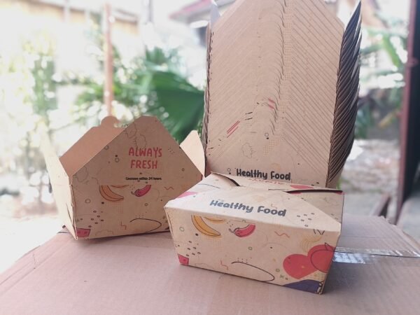 Good Time Kraft (Brown) Lunch Pack (Full Colour Design)