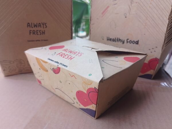 Good Time Kraft (Brown) Lunch Pack (Full Colour Design) - Image 5