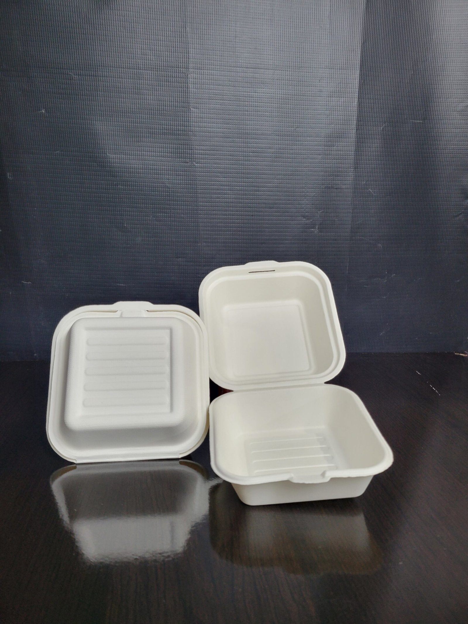 Bagasse Bento Cake Box - Image 2