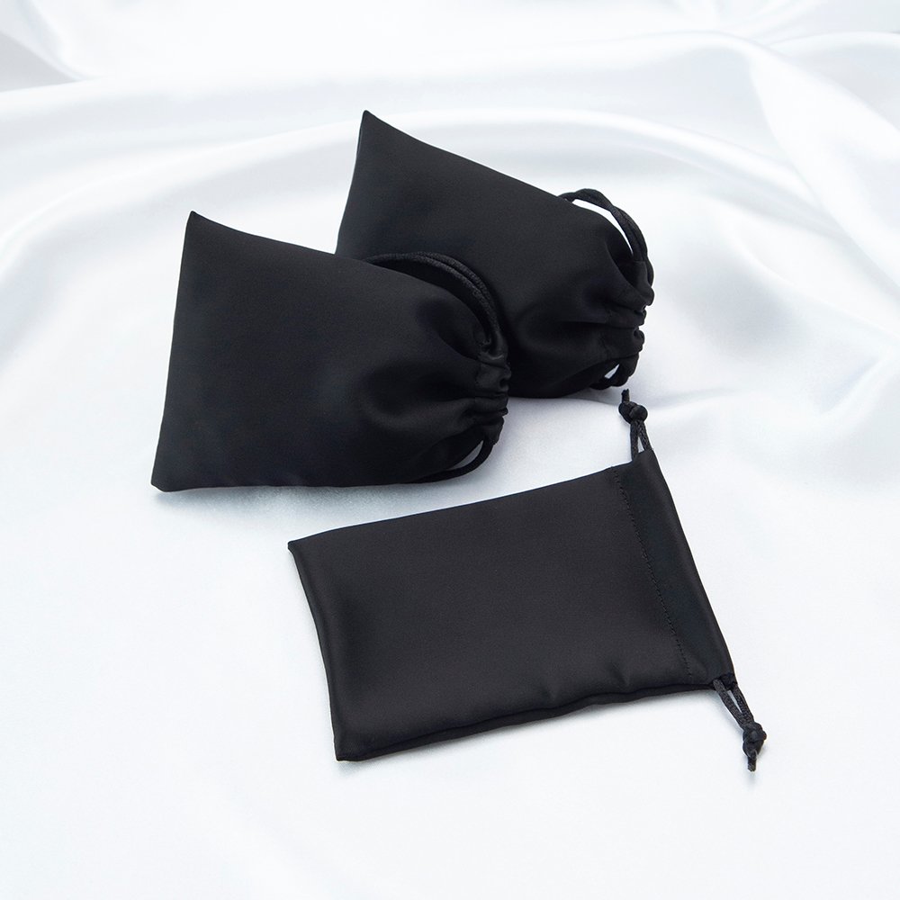 Mini Black Jewelry Bag